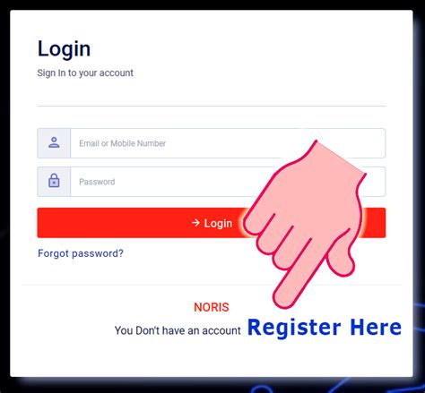noris account login